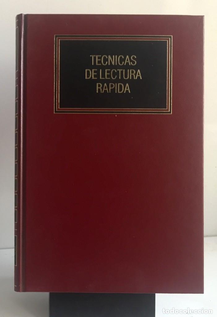 Libros de segunda mano: T&Eacute;CNICAS DE LECTURA R&Aacute;PIDA. VV. AA. - Foto 1