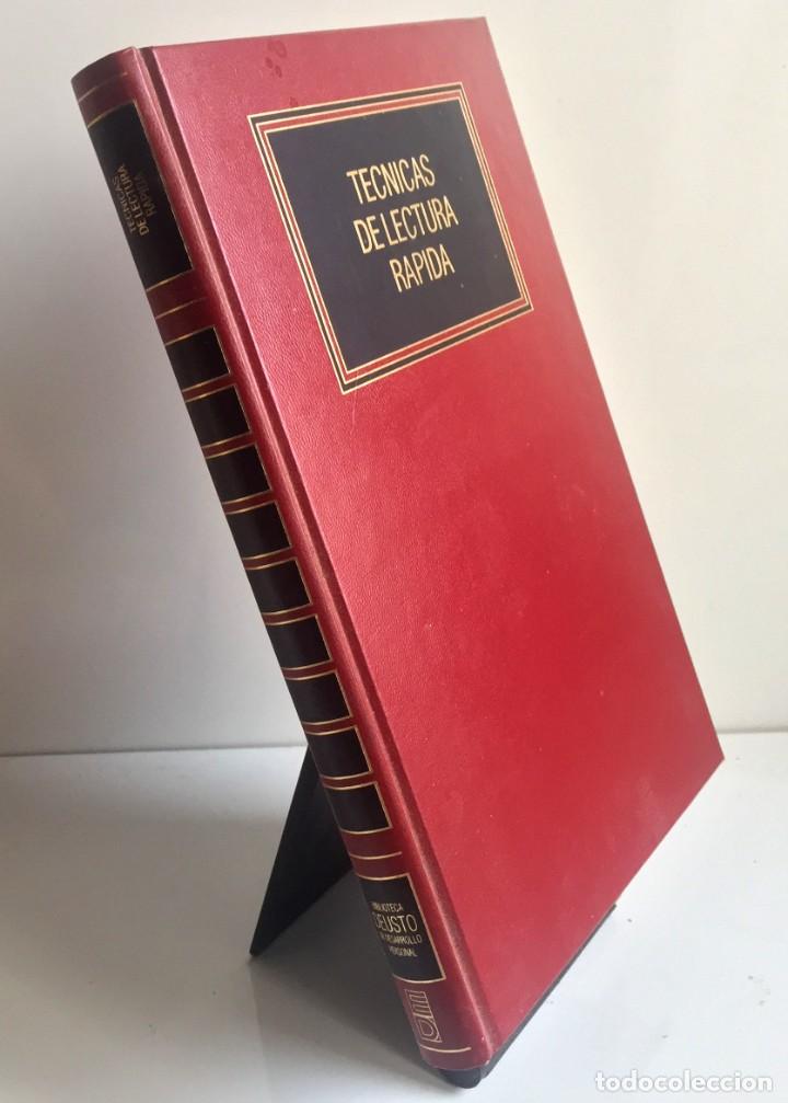 Libros de segunda mano: T&Eacute;CNICAS DE LECTURA R&Aacute;PIDA. VV. AA. - Foto 3