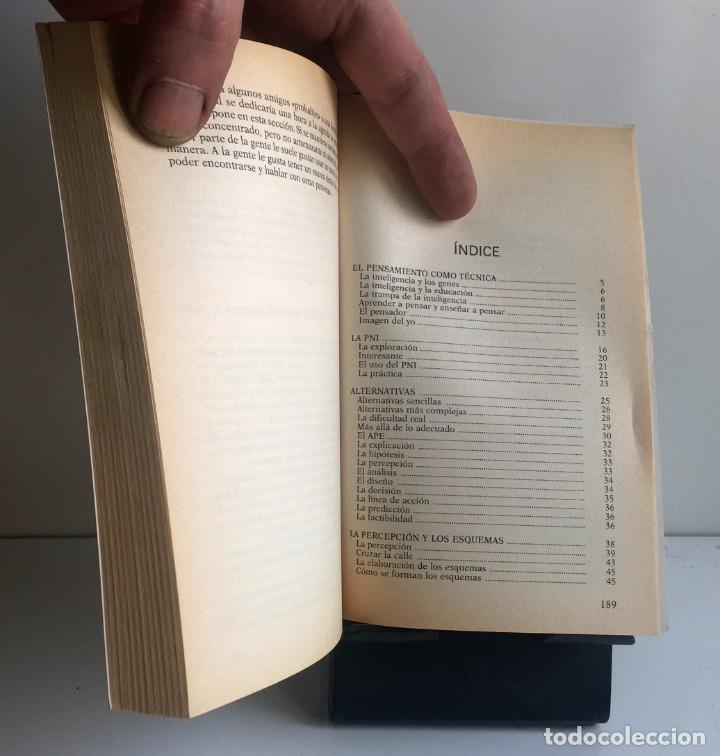 Libros de segunda mano: APRENDER A PENSAR. Edward de Bono - Foto 5