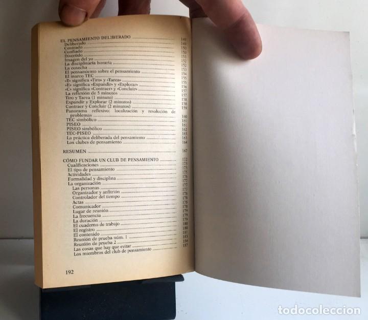 Libros de segunda mano: APRENDER A PENSAR. Edward de Bono - Foto 7