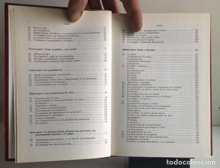 Libros de segunda mano: C&Oacute;MO PRESENTAR CON &Eacute;XITO NUESTRAS IDEAS A LOS DEM&Aacute;S. VV. AA. - Foto 5