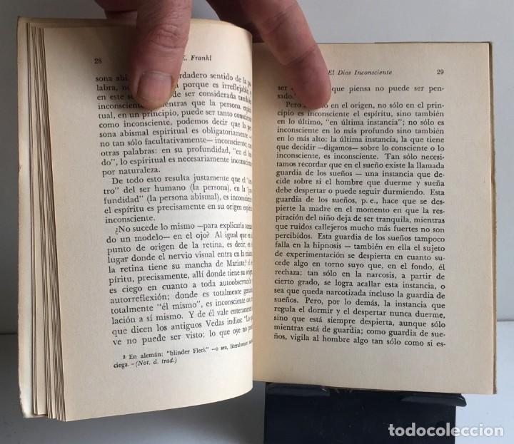 Libros de segunda mano: EL DIOS INCONSCIENTE. Viktor Frankl - Foto 4
