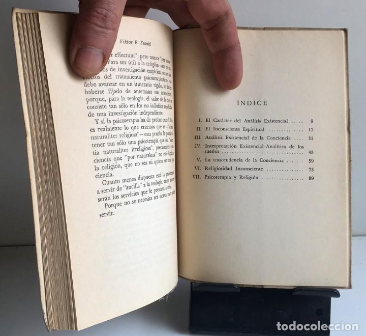 Libros de segunda mano: EL DIOS INCONSCIENTE. Viktor Frankl - Foto 5