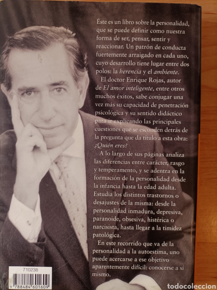 Libros de segunda mano: &iquest; Qui&eacute;n eres ? Enrique Rojas. - Foto 2