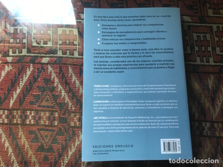 Libros de segunda mano: El Coach del &eacute;xito. Terri Levine. Obelisco - Foto 2