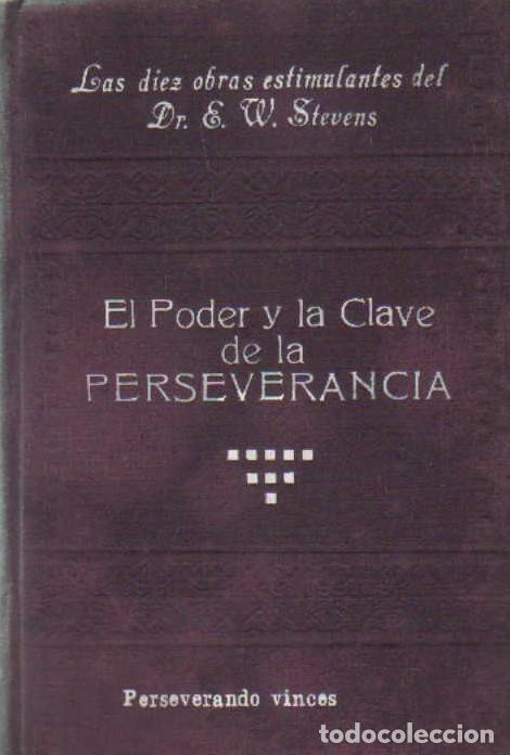 Libros de segunda mano: EL PODER Y LA CLAVE DE LA PERSEVERANCIA. A-PSI-692 - Foto 1