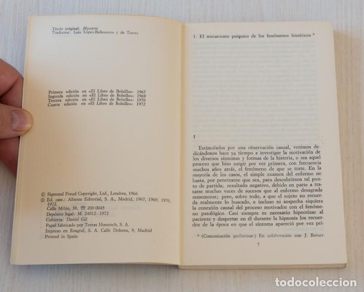 Libros de segunda mano: La histeria. Sigmund Freud. - Foto 3