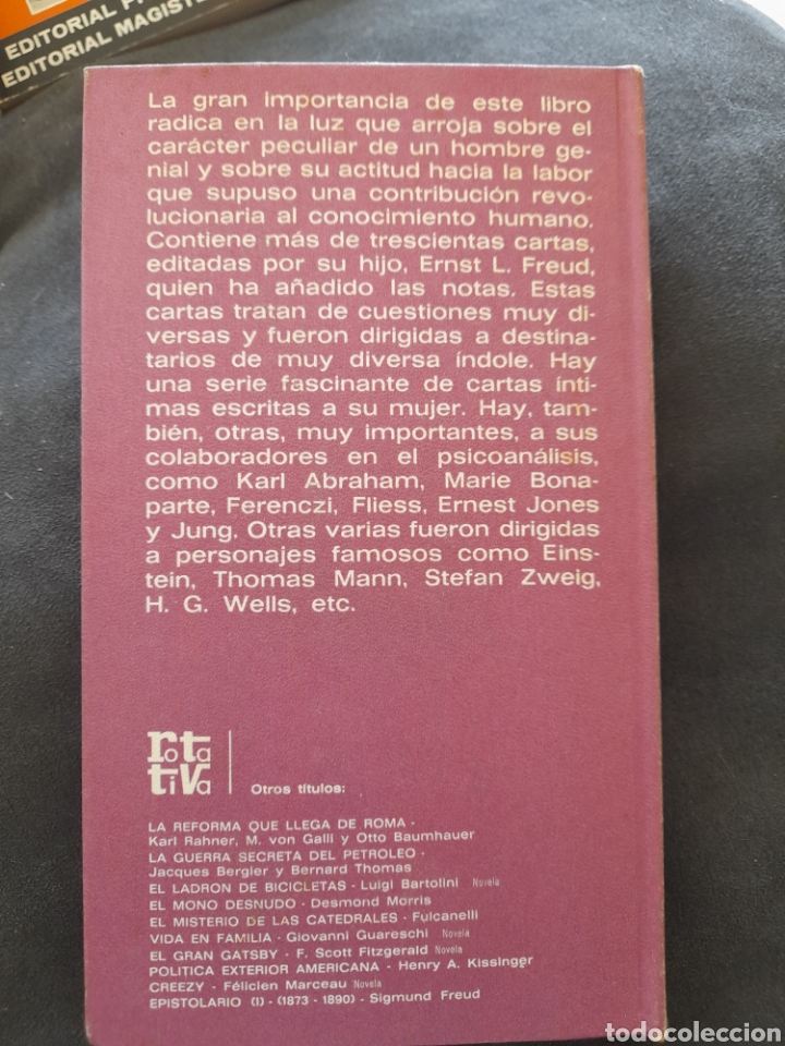 Libros de segunda mano: Epistolario II. Sigmund Freud - Foto 2