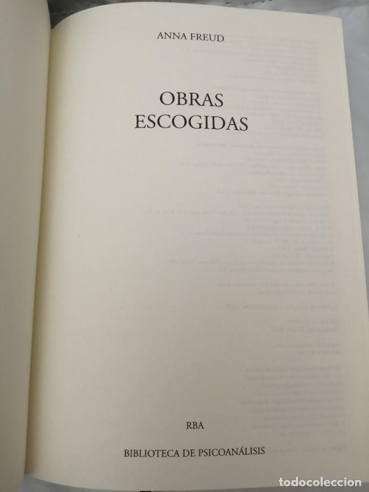 Libros de segunda mano: ANNA FREUD. OBRAS ESCOGIDAS - Foto 3