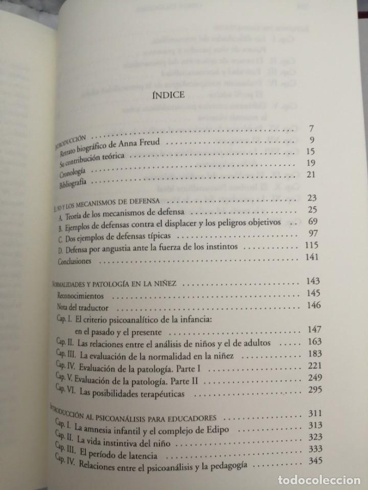 Libros de segunda mano: ANNA FREUD. OBRAS ESCOGIDAS - Foto 4