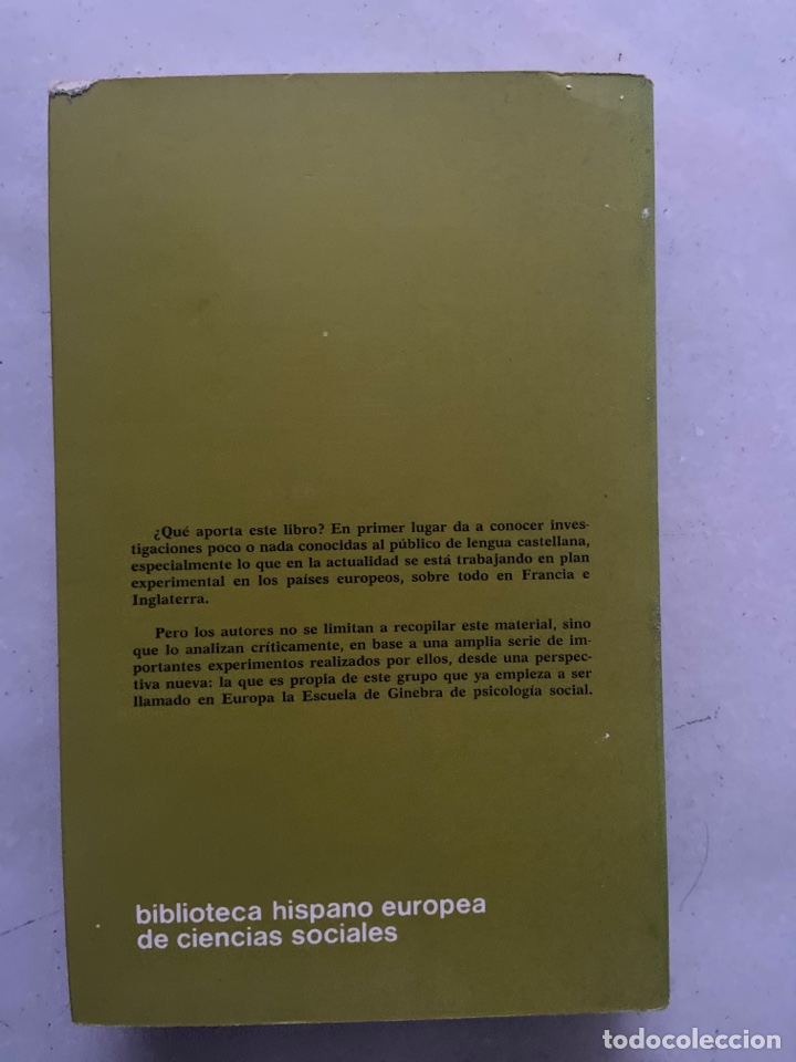 Libros de segunda mano: Psicolog&iacute;a social experimental - Foto 2