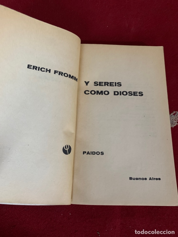 Libros de segunda mano: Y ser&eacute;is como dioses. Erich Fromm. Vol. 2. - Foto 5