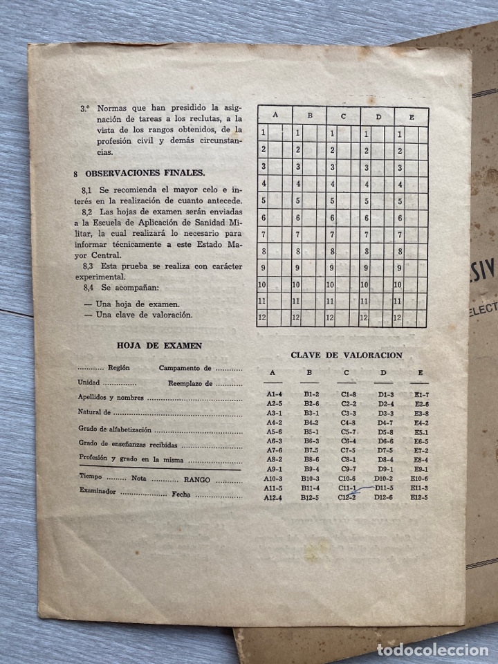 Libros de segunda mano: TEST DE MATRICES PROGRESIVAS P&Aacute;RA LA MEDIDA DE CAPACIDAD INTELECTUAL / Raven - Foto 6