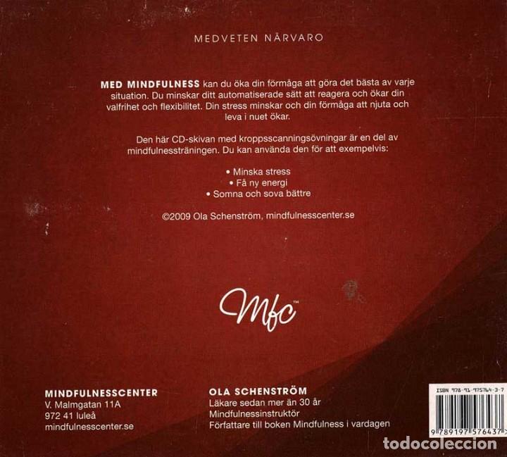 Libros de segunda mano: Ola Schenstr&ouml;m - Mindfulness Kroppscanning. CD (Audiolibro) - Foto 2