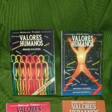 Libros de segunda mano: BERNABE TIERNO: VALORES HUMANOS (4 VOLUMENES). TALLER DE EDITORES, 1993,1992, 1994 Y 1998.. Lote 342727803