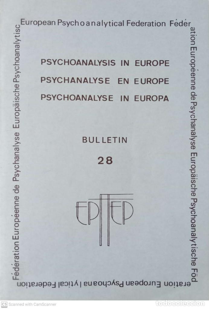 Libros de segunda mano: Psychoanalysis in Europe. Bulletin 28 - Foto 2