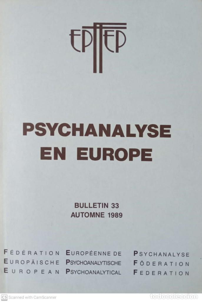 Libros de segunda mano: Psychoanalysis in Europe. Bulletin 33 - Foto 2