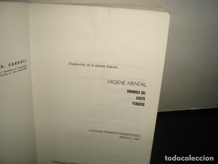 Libros de segunda mano: 7- HIGIENE MENTAL - HEBERT A. CARROLL - Foto 3