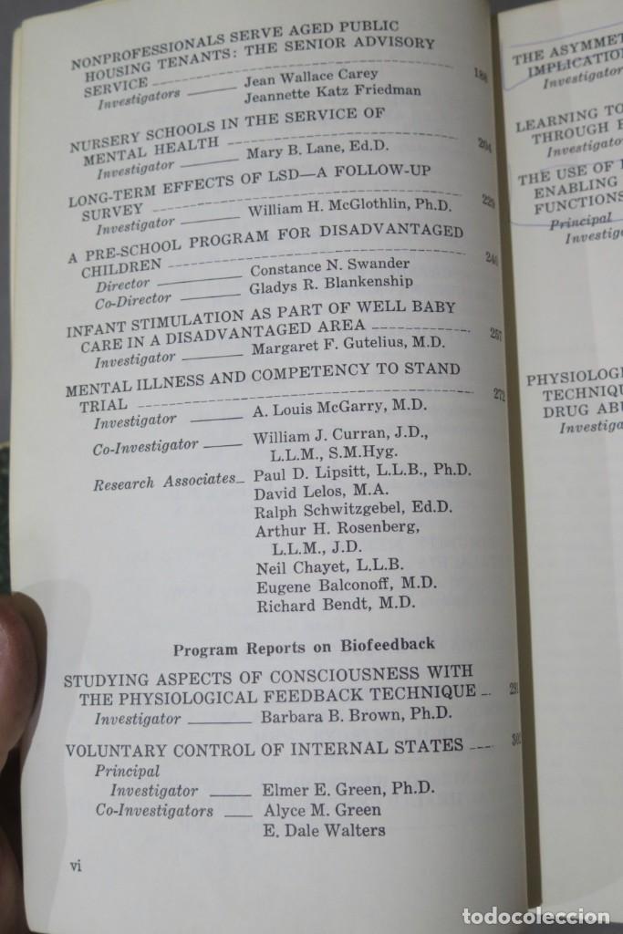 Libros de segunda mano: MENTAL HEALTH PROGRAM REPORTS. 5 - Foto 3