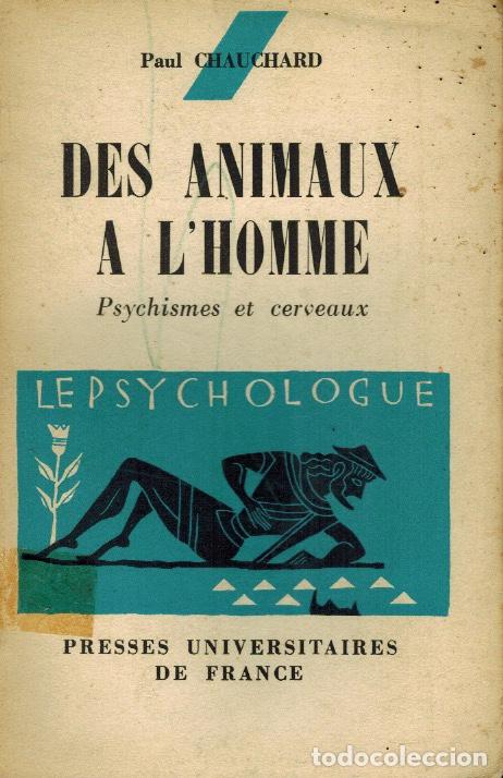 Libros de segunda mano: DES ANIMAUX A L&acute;HOMME