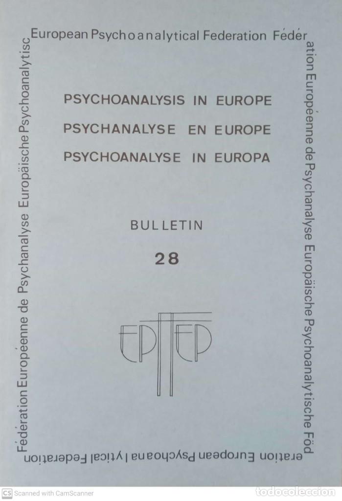 Libros de segunda mano: Psychoanalyse en Europe. Bulletin 28 - Foto 2