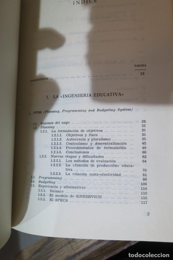 Libros de segunda mano: EDUCACION E INEFICACIA. Gomez Anton - Foto 2