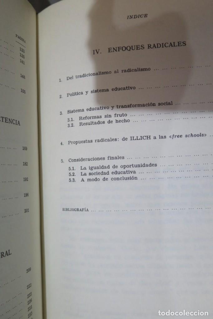 Libros de segunda mano: EDUCACION E INEFICACIA. Gomez Anton - Foto 4
