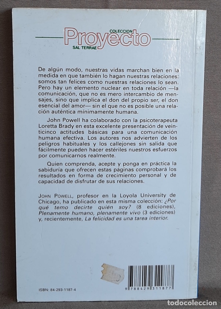 Libros de segunda mano: El verdaderos yo: &iexcl;en pie!-John Powell. - Foto 3