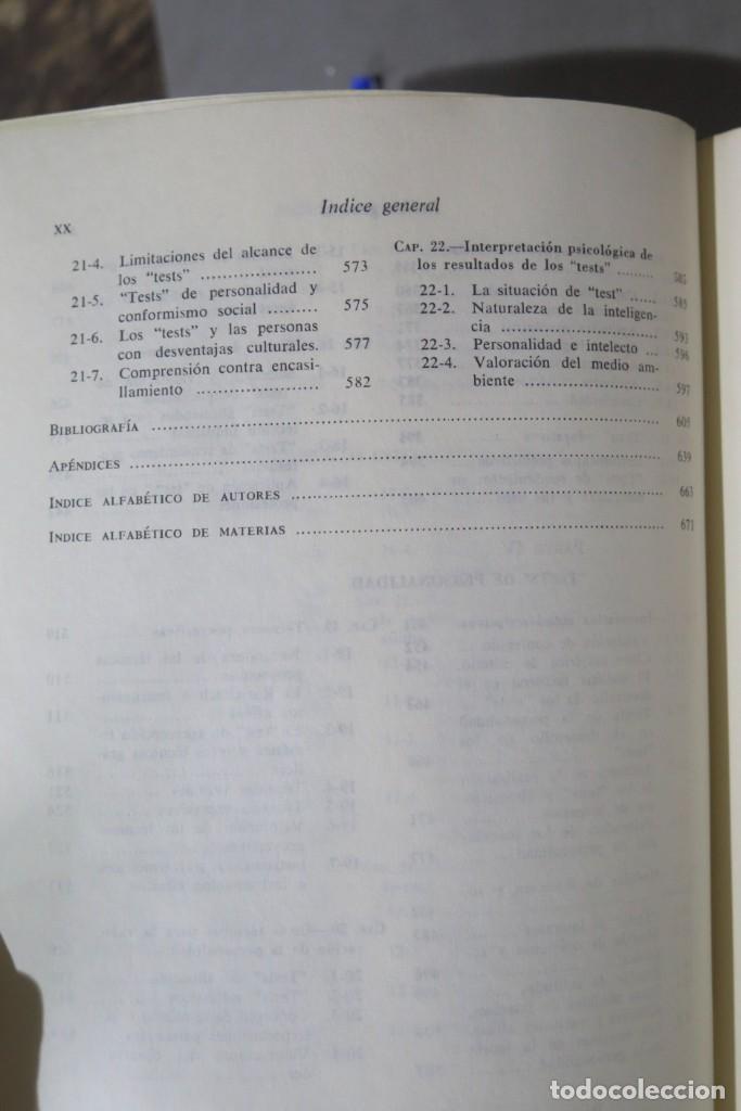 Libros de segunda mano: TESTS PSICOLOGICOS. ANNE ANASTASI - Foto 5