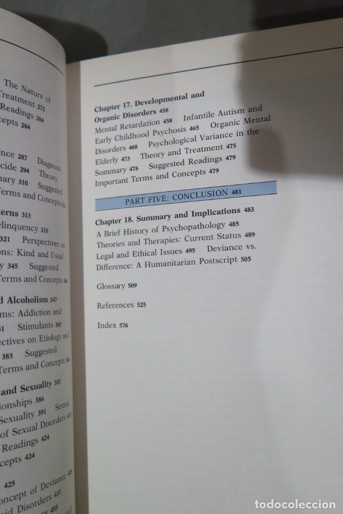Libros de segunda mano: Abnormal Psychology. Michael J. Mahoney - Foto 4