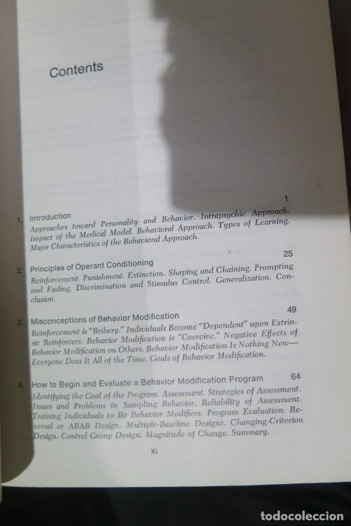 Libros de segunda mano: Behavior Modification in Applied Settings. Alan E. Kazdin - Foto 2