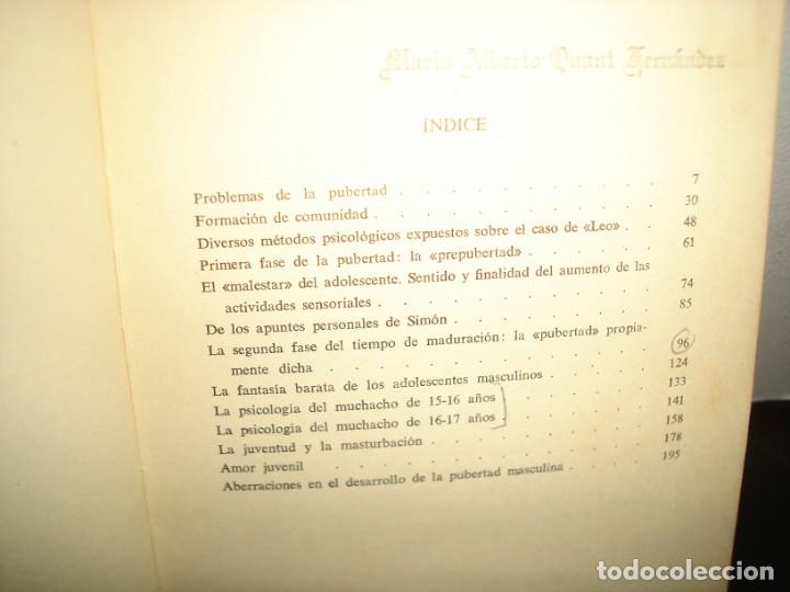 Libros de segunda mano: 18- LA PUBERTAD DE LOS MUCHACHOS - HANS ZULLIGER - Foto 3