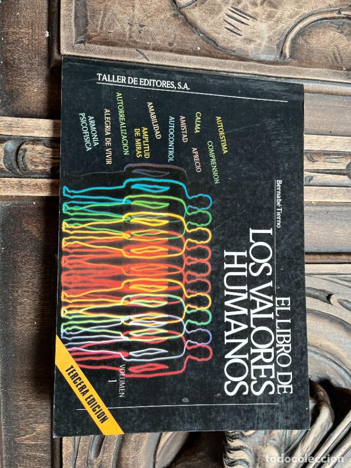Libros de segunda mano: EL LIBRO DE LOS VALORES HUMANOS. BERNAB&Eacute; TIERNO. - Foto 1