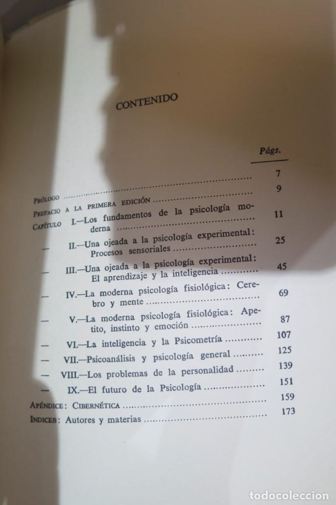 Libros de segunda mano: INTRODUCCI&Oacute;N A LA PSICOLOG&Iacute;A MODERNA. O.L. ZANGWILL - Foto 2