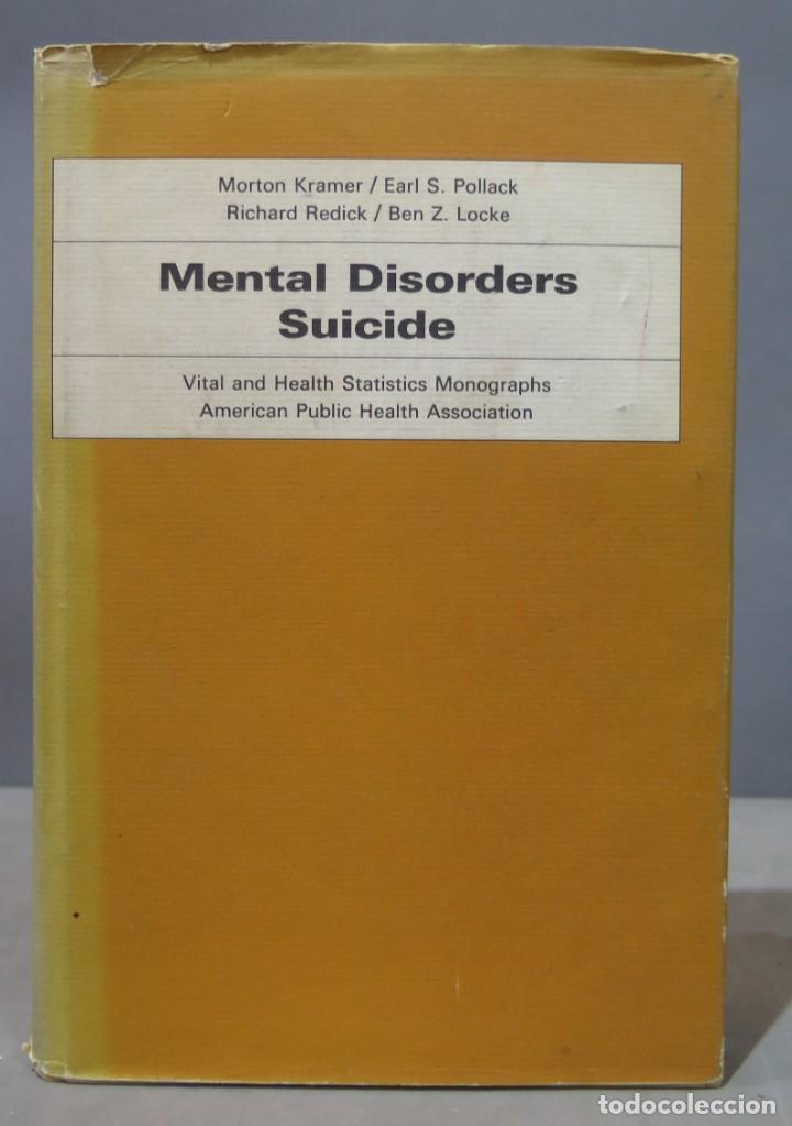 Libros de segunda mano: Mental Disorders Suicide. VV.AA - Foto 1