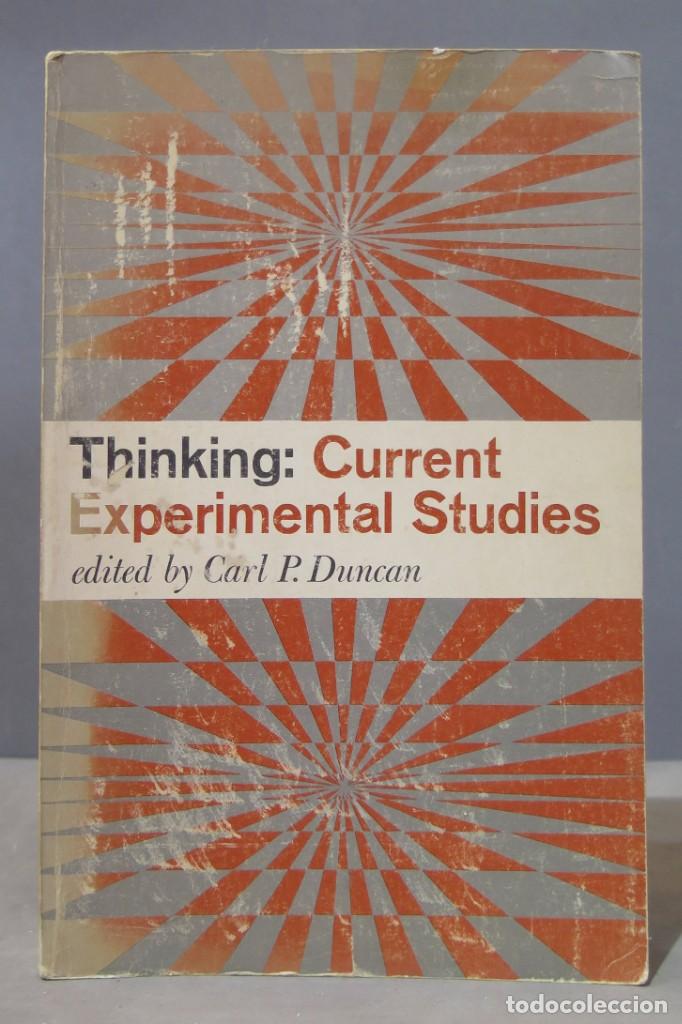Libros de segunda mano: Thinking. Current Experimental Studies. Duncan - Foto 1