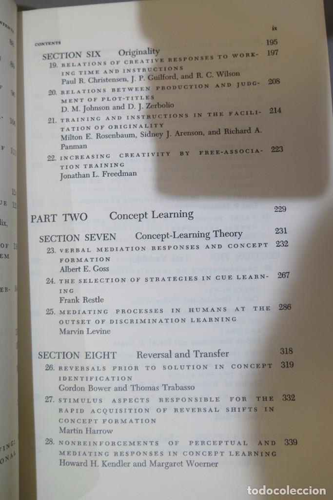 Libros de segunda mano: Thinking. Current Experimental Studies. Duncan - Foto 4