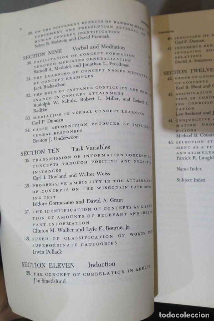 Libros de segunda mano: Thinking. Current Experimental Studies. Duncan - Foto 5