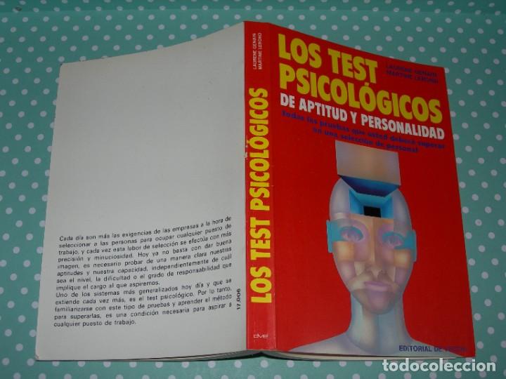 Libros de segunda mano: LOS TEST PSICIL&Oacute;GICOS DEAPTITUD Y PERSONALIDAD / LAURENE GENAIN-MARTINE LEROND / PSICOLOG&Iacute;A