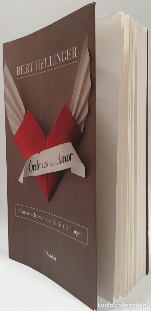 Libros de segunda mano: &Oacute;RDENES DEL AMOR - Bert Hellinger ~ - Foto 2
