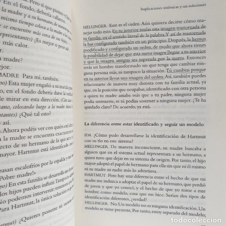 Libros de segunda mano: &Oacute;RDENES DEL AMOR - Bert Hellinger ~ - Foto 8