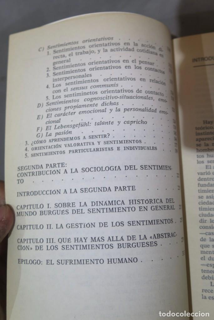 Libros de segunda mano: Teor&iacute;a de los sentimientos. Agnes Heller - Foto 3