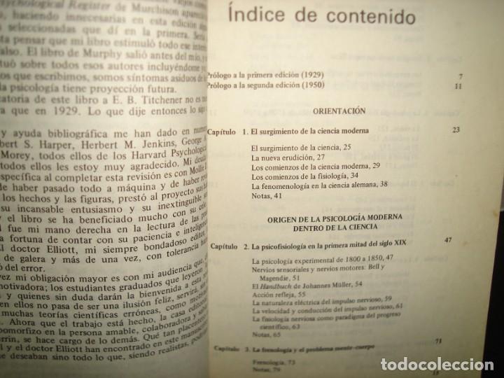 Libros de segunda mano: 167- HISTORIA DE LA PSICOLOG&Iacute;A EXPERIMENTAL - EDWIN G. BORING - Foto 3