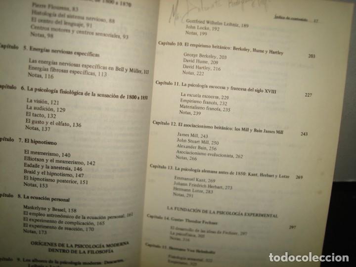 Libros de segunda mano: 167- HISTORIA DE LA PSICOLOG&Iacute;A EXPERIMENTAL - EDWIN G. BORING - Foto 4