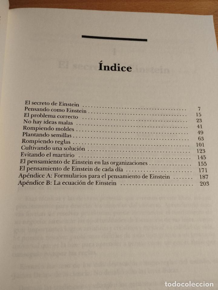 Libros de segunda mano: PENSAR COMO EINSTEIN (SCOTT THORPE) - Foto 3