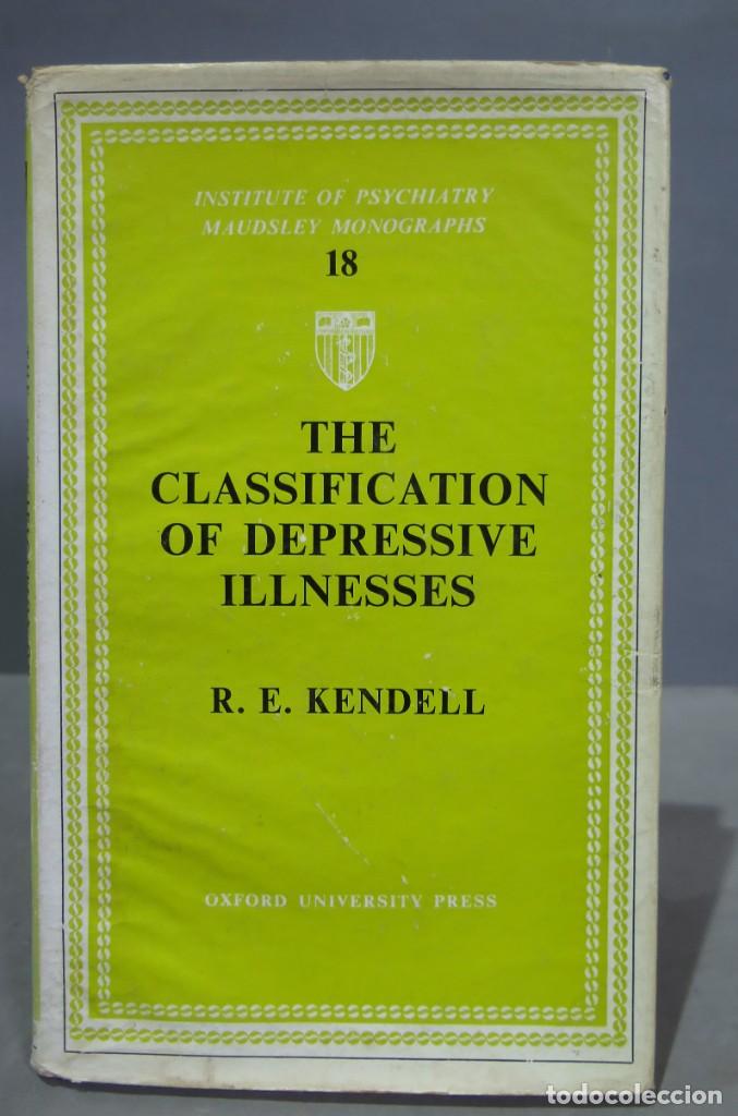 Libros de segunda mano: Classification of Depressive Illnesses. Kendell - Foto 1