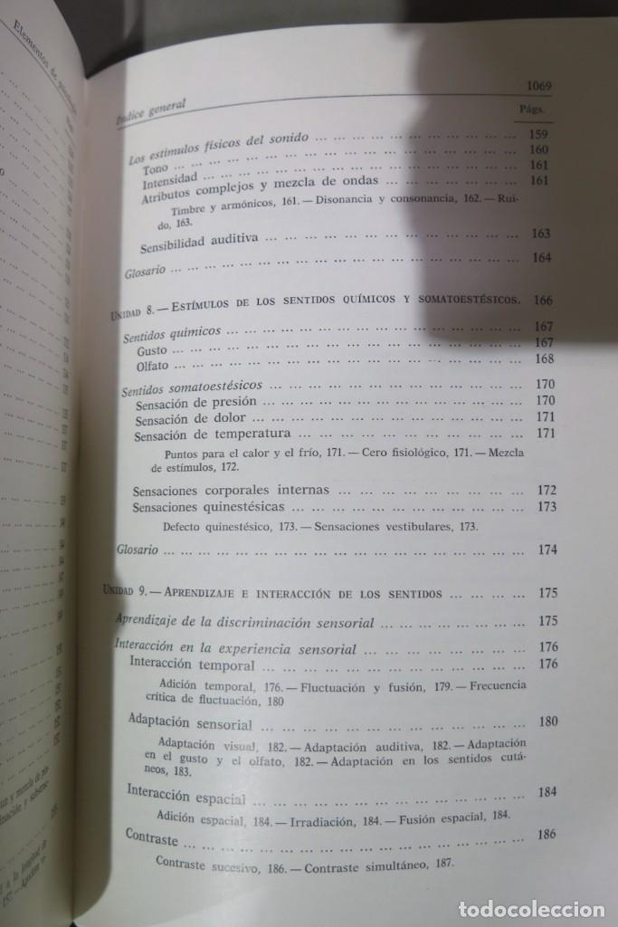 Libros de segunda mano: Elementos de psicolog&iacute;a. Krech - Foto 6