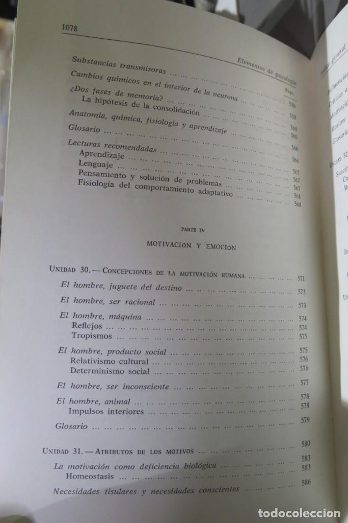 Libros de segunda mano: Elementos de psicolog&iacute;a. Krech - Foto 14