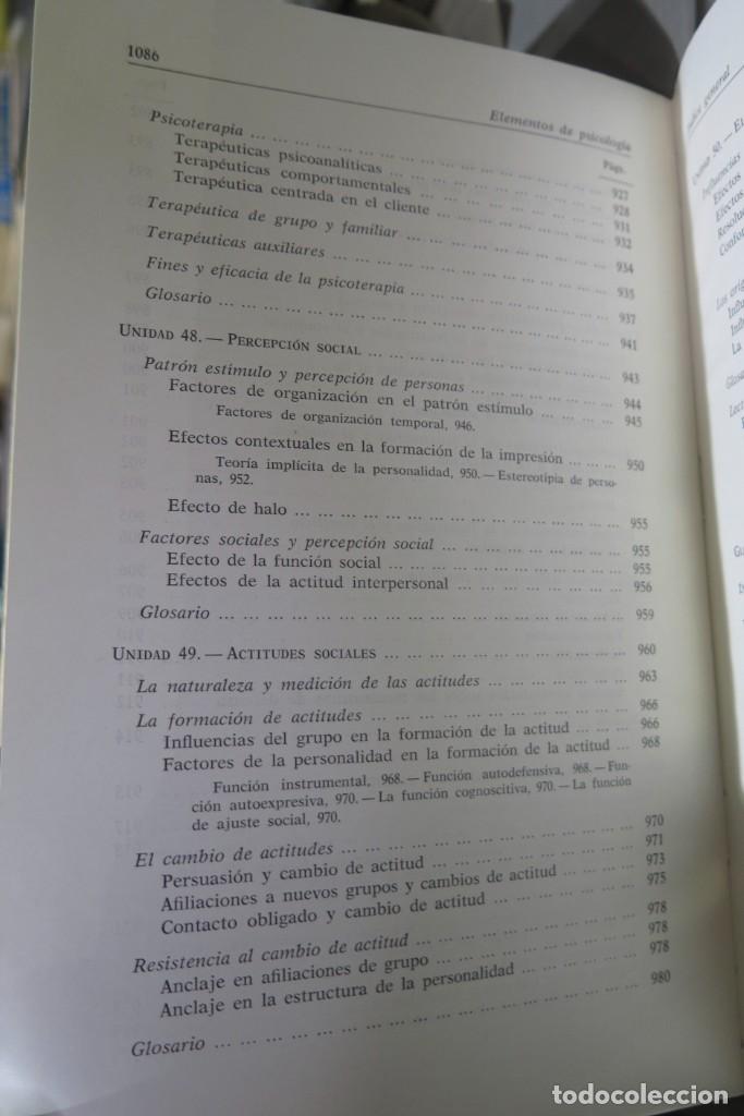 Libros de segunda mano: Elementos de psicolog&iacute;a. Krech - Foto 22