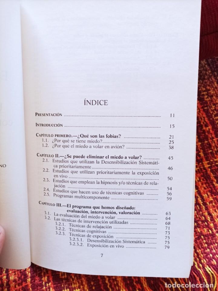 Libros de segunda mano: EL MIEDO A VOLAR EN AVI&Oacute;N - Foto 3